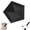 Black, variant on Pencil Umbrella from Japan, Ultra-Light Japanese Umbrella with UPF 50+, Compact All-Weather Capsule Umbrella for Travel