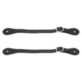 thumbnail image 2 of Miangastore Sangles Réglables en PU Noir pour Équitation Sportive 2 Pcs, 2 of 9
