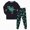 G821-Green, variant on HFHAPW Toddler Girl Boys Pajamas Set Kids PJs Fall Winter Sleepwear 2 Piece Long Sleeve Top and Pants Jammies