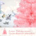 thumbnail image 3 of Tablero de mesa rosa Christmas Tree Glyinnhe de 45 cm con soporte, 3 of 7