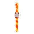 thumbnail image 4 of New !New Rainbow Crystal Rhinestone Watch Silicone Jelly Link Band, 4 of 9