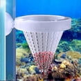 thumbnail image 3 of 4 comederos cónicos de plástico para lombrices rojas vivas de acuario, para camarones en salmuera congelados, para pecera., 3 of 5