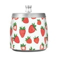 thumbnail image 7 of Yayeee Ashtray with Lid for Cigarette Smokeless Stainless Steel Home Ash Holder, Strawberry, 7 of 7
