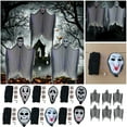 thumbnail image 3 of Design Head Luminous Cloth Ornaments Festival Garden Pendant Props, 3 of 3