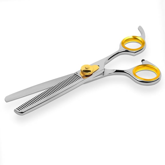Professional  and Dog Grooming Scissors 6.5" 42-Tooth Heavy-Duty Thinning Shears for Pet Hair Trimming with