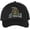 Black, variant on Don’t Tread On Me Gadsen Snake Baseball Cap Embroidered Rafflesnake Hat (Charcoal)