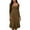 #190-Coffee, variant on Women's Elegant Long Sleeve Square Neck Fitted Waist Slim Solid Midi Dress in Polyester-Spandex for Versatile Office and Casual Wear