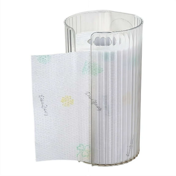 Wall Mount Paper Towel Holder, No Drill Towel Dispenser Holder Box for Bathroom Living Room Office Car