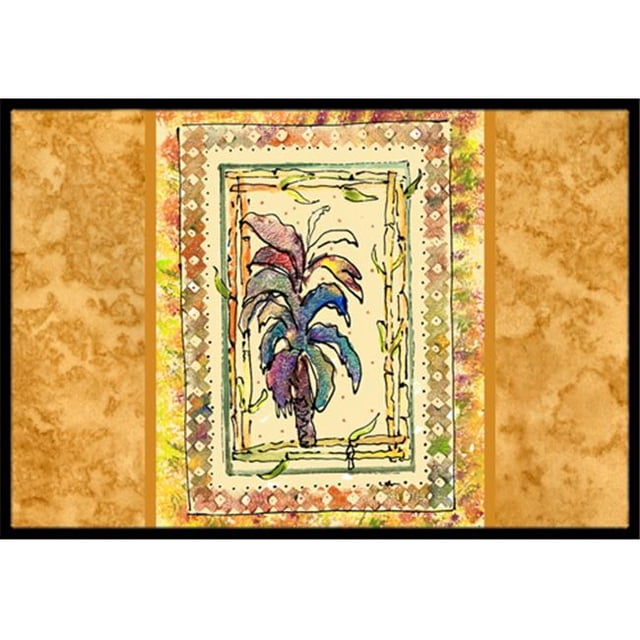 Palmier Paillasson Intérieur Ou Extérieur, 24 x 36 Po.