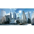 thumbnail image 2 of Nyss 24x14 White Modern Wood Framed Museum Art Print Titled - NY Highlights, 2 of 4