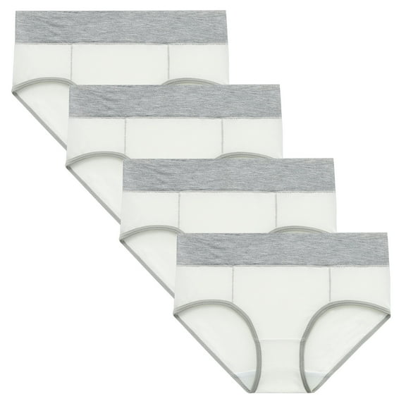 Eashery Womens Underwear Stretch Lingerie New Fashion Underwear Women Briefs Solid XXL