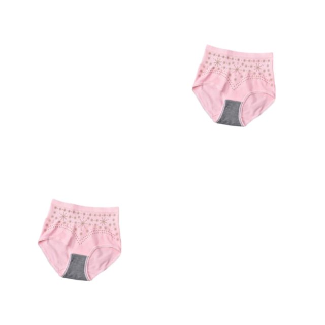 Minnieouse Bragas Bodyshort para mujer, calzoncillos cómodos, ropa interior con estampado de lunares en la cintura de tiro medio, lencería Rosa 2Conjunto