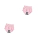thumbnail image 2 of Jumpingount Bodyshort de mujer, bragas naturales, calzoncillos cómodos sin costuras, ropa interior Sexy, transpirable, cómodo, calzoncillos para Rosa 2piezas, 2 of 6