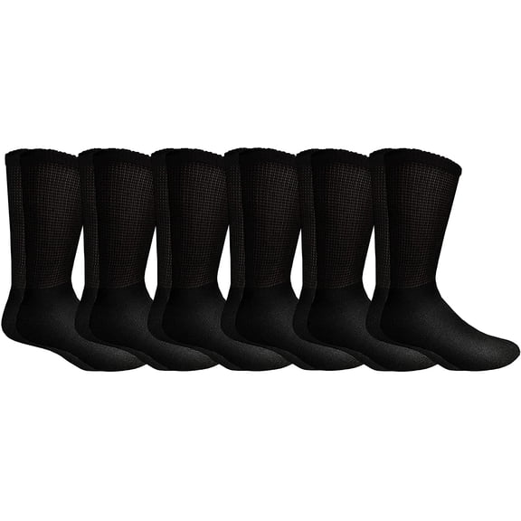 Yacht & Smith Men and Women Value Pack of Ring Spun Cotton Crew Socks