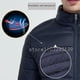 thumbnail image 4 of Chaqueta calefactable de 23 áreas para hombre y mujer, chaleco cálido de invierno con calefacción por USB, abrigo calefactable para esquí, acampada, senderismo, ropa de algodón de invierno, 4 of 5