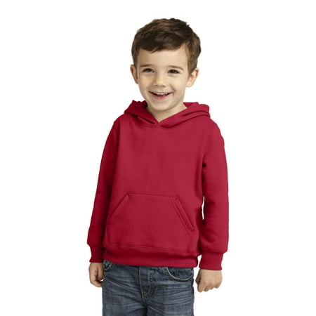 

Precious Cargo Toddler Pullover Hooded Sweatshirt Car78th - Red - 4T