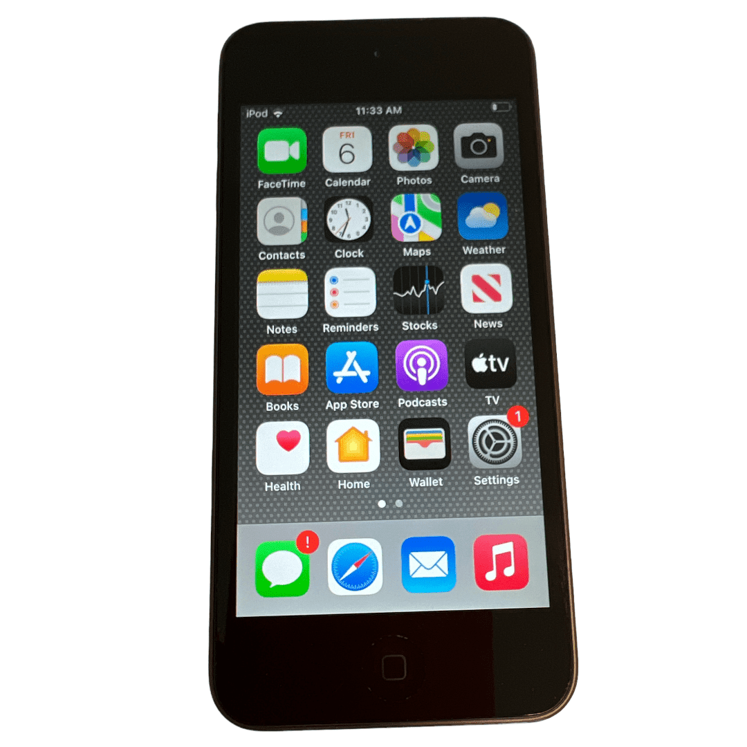 Pre-Owned Apple 6th Gen iPod Touch 32GB Space Gray - Walmart.com
