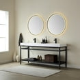thumbnail image 4 of Miseno Mv702872 Ablitas 72" Free Standing Double Basin Vanity Set - Brushed Gold / White, 4 of 7