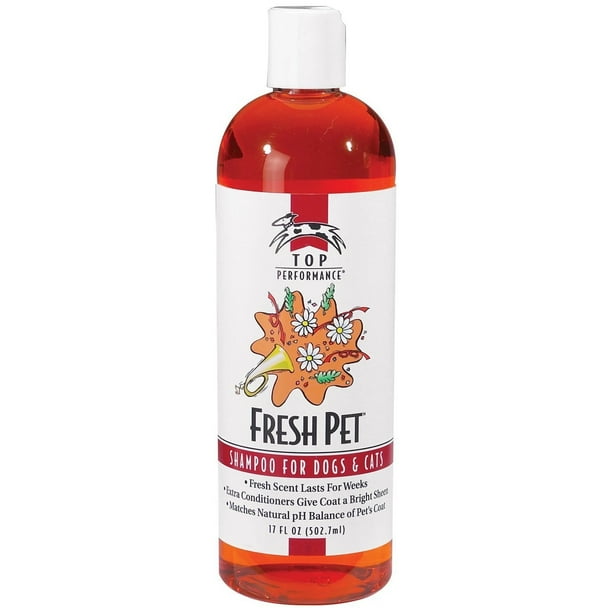 Top Performance Fresh Pet Dog and Cat Shampoo, 17oz