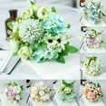 thumbnail image 4 of Zmeidao Artificial Flowers, Hydrangea Peony Bouquet Decor Fake Bouquet Faux Floral Arrangements Dining Table Centerpieces for Bridal Wedding Party Decor, 4 of 4
