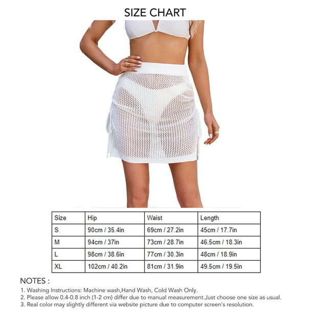 High waisted skirt swim cover up deals