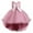 Pink, variant on Bearichfupo Toddler Kids Girl Dress Summer Sleeveless Bowknot Princess Dress Catwalk Performance Dress, Sizes 4-5 Years