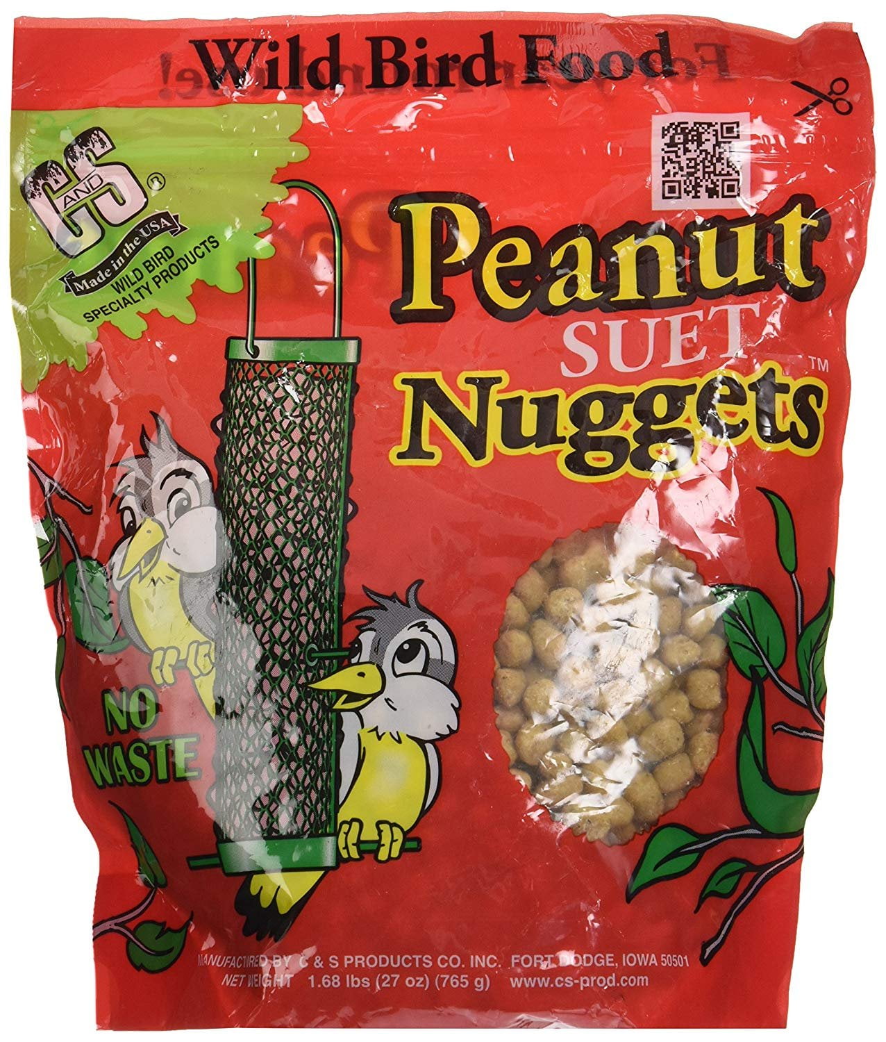 C&S Products Company Wild Bird Nuggets 27 oz (Pack of 6)