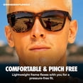 thumbnail image 3 of Grinderpunch Womens Polarized Sunglasses UV400 Protection Classic Retro Driving Sun Glasses Trendy Fashion Shades - Tortoise, 3 of 8