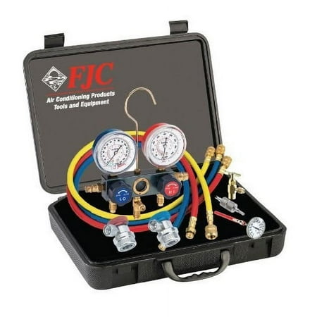 FJC 6785 R134a Aluminum Manifold Set