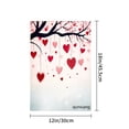 thumbnail image 4 of Amhnf Love Hearts Tree Garden Flag For Home Outdoor Garden Yard Decor 12x18 inch, 4 of 5
