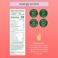 thumbnail image 3 of Bloom Nutrition Energy Powder Drink Mix, Sugar Free, Peach Mango, 10 Count, 3 of 11