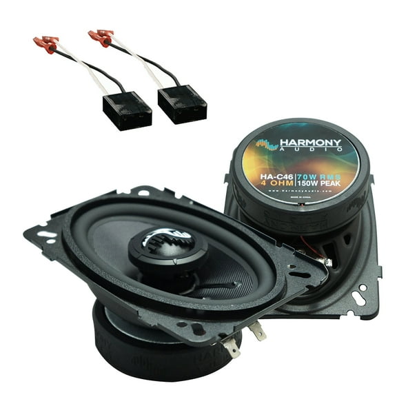 Fits Chevy Caprice 1985-1990 Front Dash Replacement Harmony HA-C46 Speakers