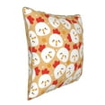 thumbnail image 2 of KLL Cartoon Chicken Decorative Throw Pillow Covers Velvet Soft for Couch Sofa Bedroom Living Room Outdoor - 20"x20", 2 of 8