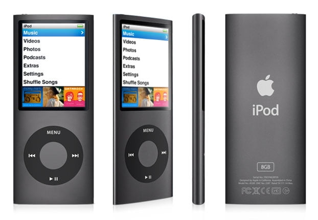 Apple iPod Nano 4th Genertion 8GB Black-Like New , No Retail