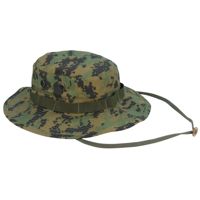 Rothco Digital Camo Boonie Hat - Woodland Digital Camo, 8