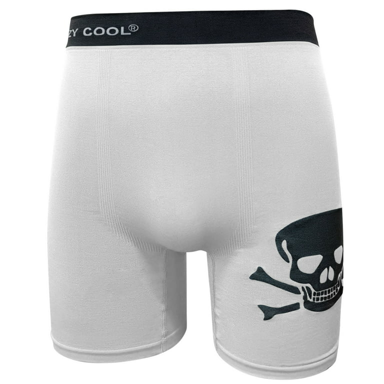 Crazy Cool Mens Comfortable Fun Nylon Seamless Short Boxer 6-Pack at   Men's Clothing store