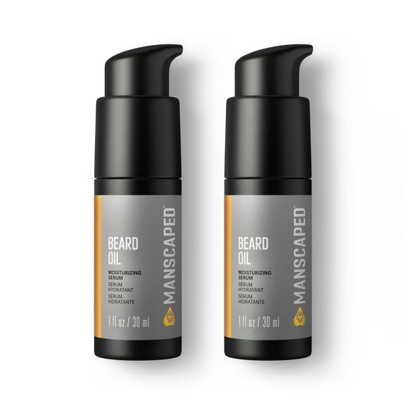 Aceite para barba MANSCAPED UltraPremium Hidratante 30 ml (paquete de 2)