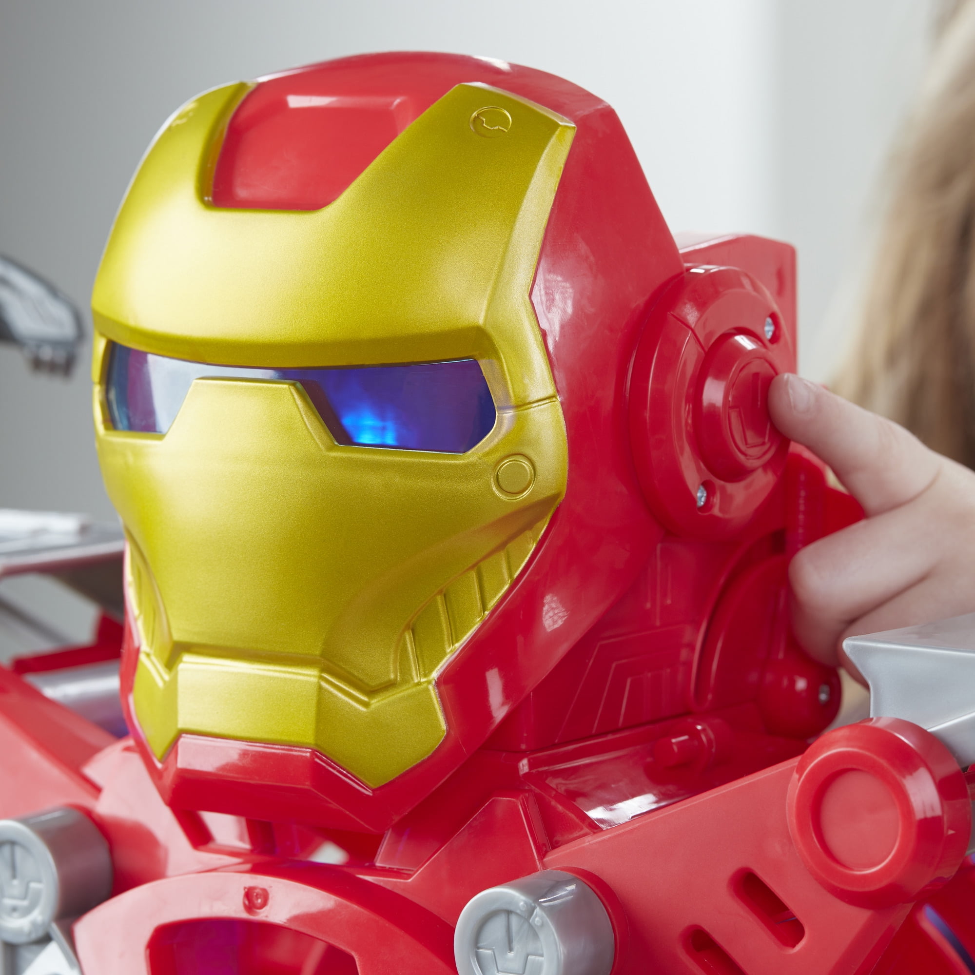 imaginext iron man headquarters