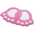 thumbnail image 2 of Cute Foot Pads Soft Microfiber Bathroom Rug Non Slip Doormat Cute Large Doormat Absorbent Carpet for Bedroom Kitchen Carpet, 2 of 8