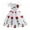 White, variant on XBASW Kids Toddler Girls off Shoulder Princess Dress Rose Embroidered Tulle Dress for 3-9 Years Old Summer Flower Girl Party Gown