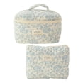 thumbnail image 4 of Bolsa de maquillaje acolchada multiusos, estuche portátil para cosméticos para mujeres y niñas, bolsas de aseo para sombra de ojos, lápiz labial,, 4 of 8