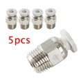 thumbnail image 3 of Lefu For Creality 3D PC4-M10 Male Pneumatic Tube Fitting Connector For CR-10/Ender-3, 3 of 8