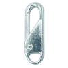 5 uds Mini deslizador de cremallera reemplazo de extractor de cremallera de bloqueo de resorte extraíble (plata)