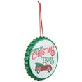 thumbnail image 3 of Northlight Fresh Cut Christmas Trees with Vintage Truck Bottle Cap Ornament - 4", 3 of 7