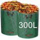 thumbnail image 1 of 2 Pack 300L Reusable Garden Trash Bags with Handle for Collecting Plants, Waste and Leaves, 1 of 5