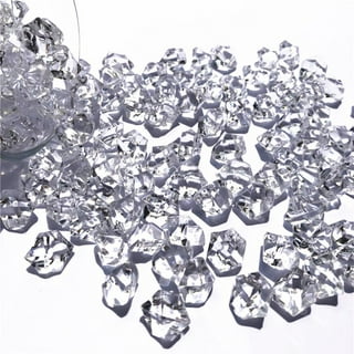 Entervending Acrylic Gems - Hristmas Vase Filler - Plastic Fake Gems Ice Rock CR