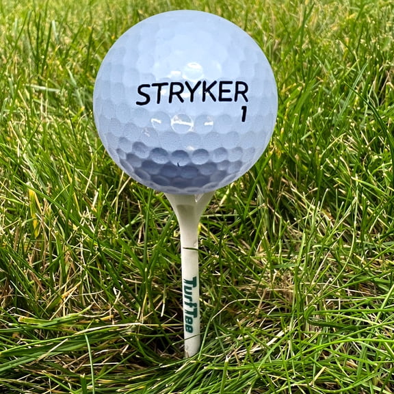 Zero Friction Stryker Golf Balls, White, 24 Pack