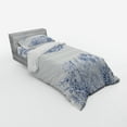 thumbnail image 2 of Ambesonne Blue Bedding Set 3 Pcs, Bridal Bouquet Carnations, Twin, Blue White, 2 of 2