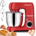 thumbnail image 1 of Batteur sur Socle, 5 Qt 660 W, Batteur à Pâte Alimentaire à Tête Inclinable à 6 Vitesses,, 1 of 8