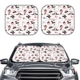 thumbnail image 2 of Sikiie Dachshund Dog Puppy Print Foldable Car Windshield Sun Visor, Car Window Sunshade Suitable for Sedan, SUV and Truck Car Accessories-Small, 2 of 6